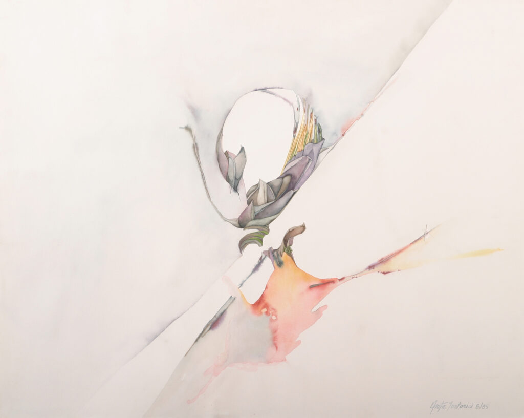 Anita Artwork III, watercolor on paper by Anita Tortorici