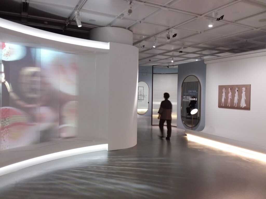An exhibition hall at the Hong Kong Museum of Art